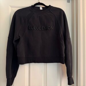 lululemon athletica Women's Black Sweatshirt